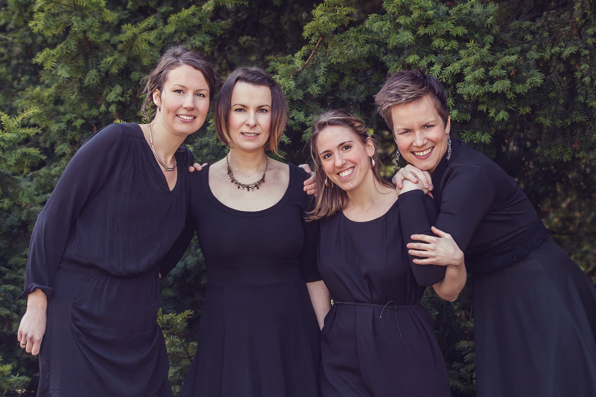 Il Canto di Rame: Elske te Lindert (Sopran), Iris Gruber (Saxofon), Marije Toenink (Cello), Liga Vilmane (Orgel)