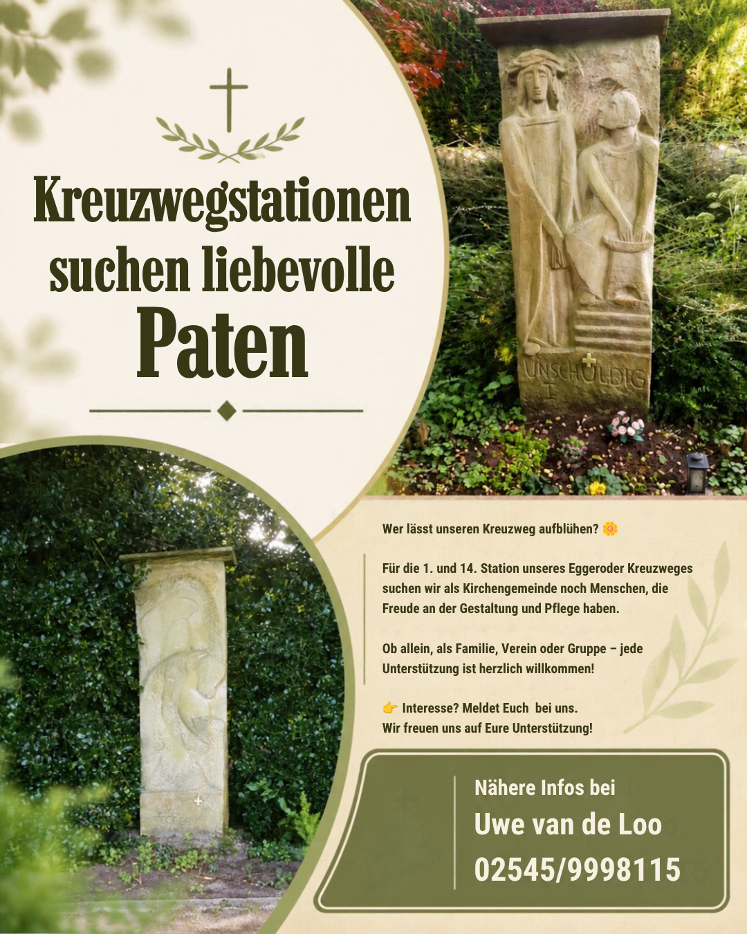 Kreuzwegstationen suchen liebevolle Paten